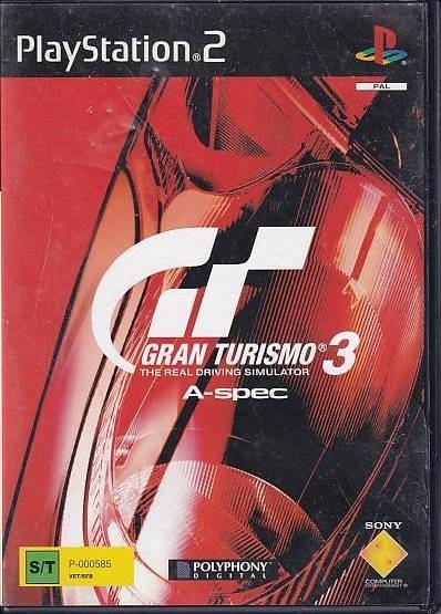 Gran Turismo 3 A-spec - PS2 (B Grade) (Genbrug)